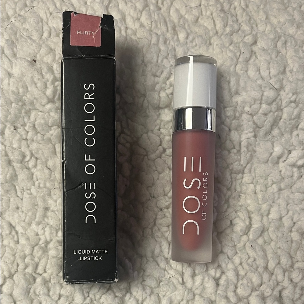 Dose of Colors Liquid Matte Lipstick - Flirty
